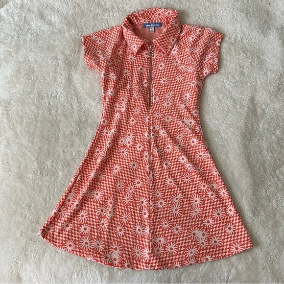 NWOT Urban Outfitters Arlo Zip-Up Mini Dress sz S - Picture 3 of 9